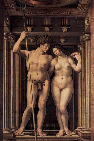 Jan Gossaert Mabuse Neptune and Amphitrite Germany oil painting art